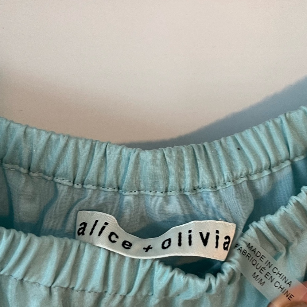 Alice + Olivia |  Rowen Tiered Tunic Minidress - Picture 5 of 6